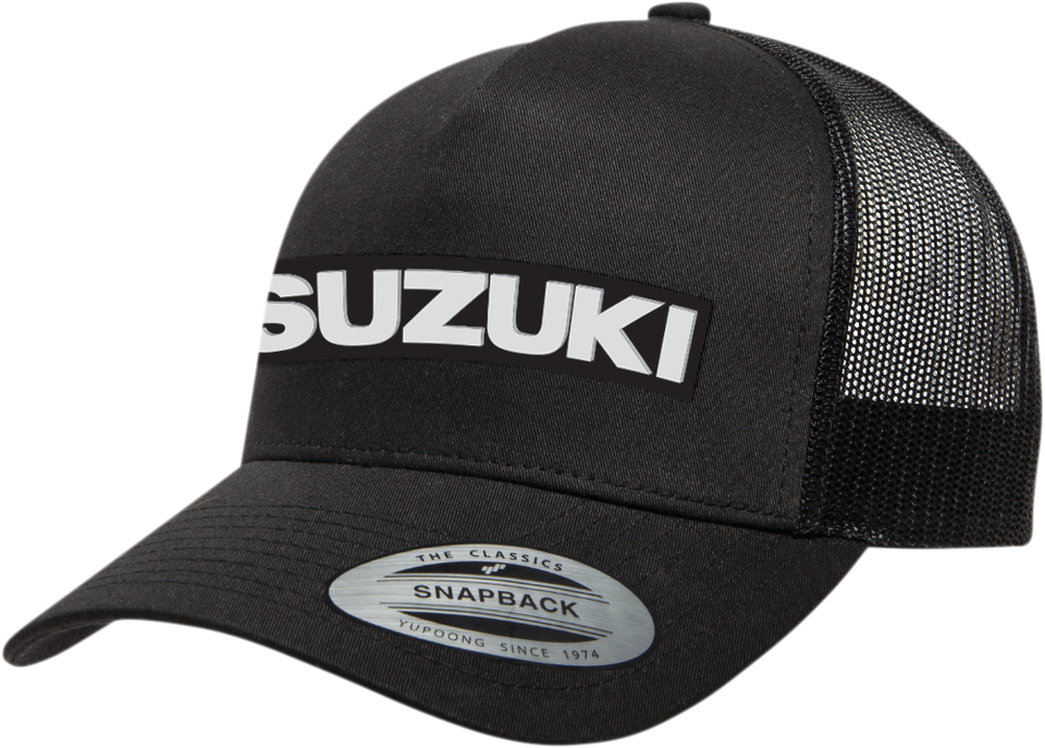 Suzuki Core Hat - Black - One Size - Lutzka's Garage