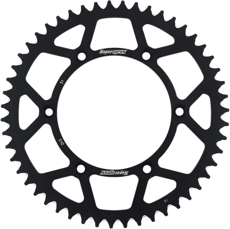 Rear Sprocket - Black - Yamaha - 51 Tooth - Lutzka's Garage