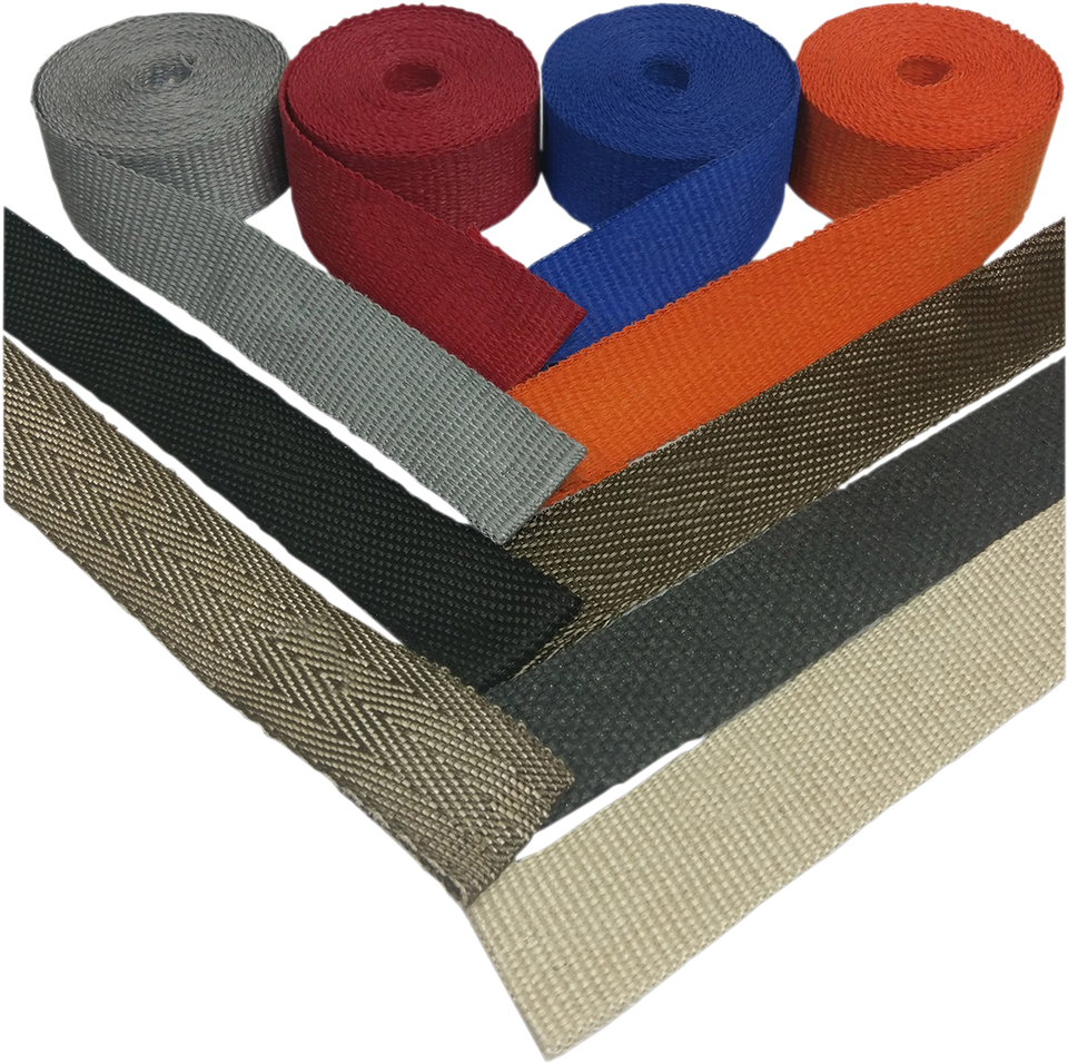 Lava Rock Exhaust Wrap Kit - Multi-Tone - 2" x 25