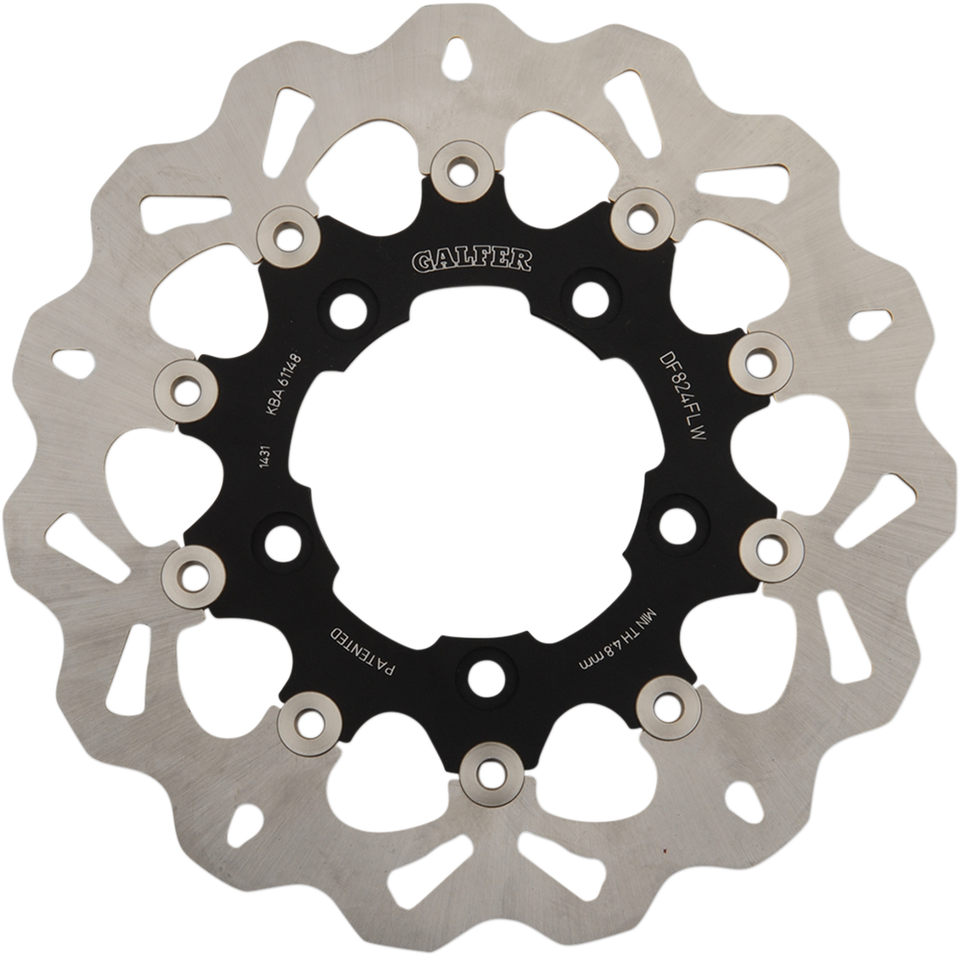 Wave® Brake Rotor - Rear - Black Carrier