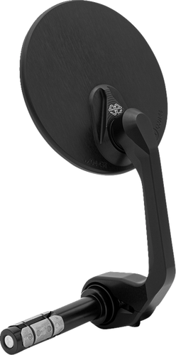 Mirror - MOON - Side View - Round - Black - Right/Left - Each - Lutzka's Garage