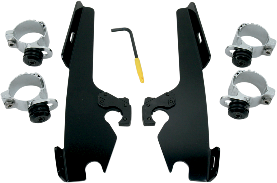 Fats/Slim Trigger Lock Mounting Kit - Wide - Black - Lutzka's Garage