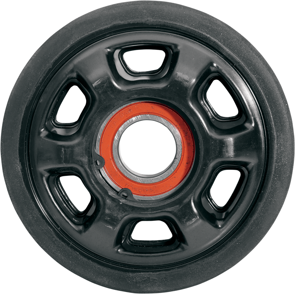 Idler Wheel with Bearing 6005-2RS - Black - Group 19 - 130 mm OD x 1" ID - Lutzka's Garage