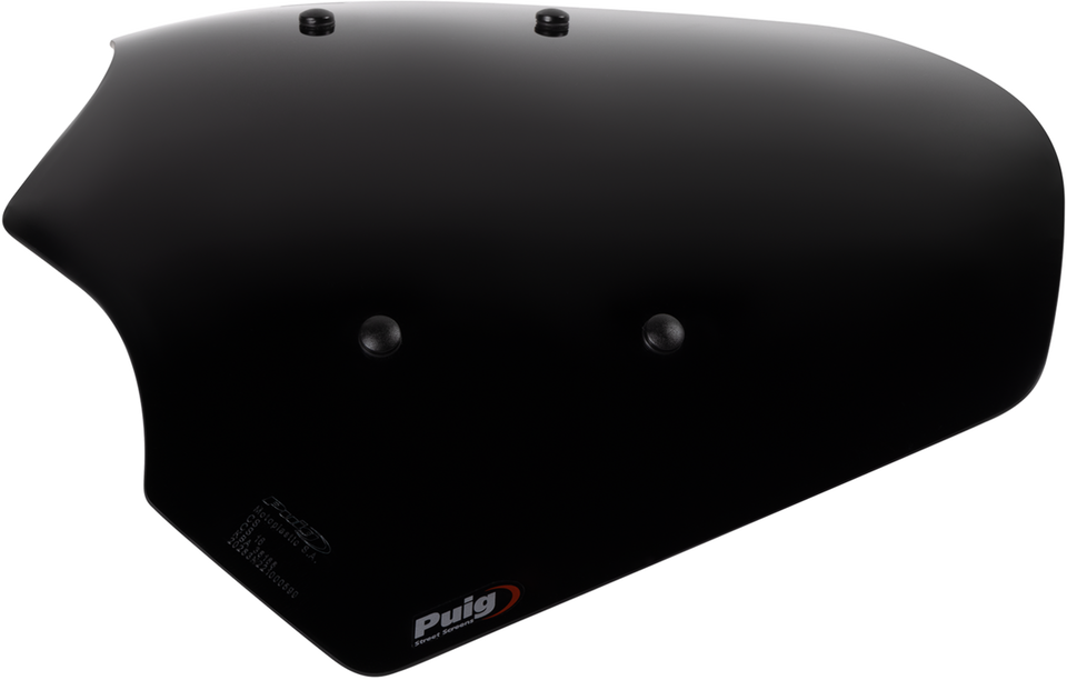 New Generation Windscreen - 11" - Black - Triumph - Lutzka's Garage