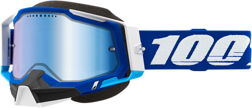 Racecraft 2 Snow Goggles - Blue - Blue Mirror - Lutzka's Garage