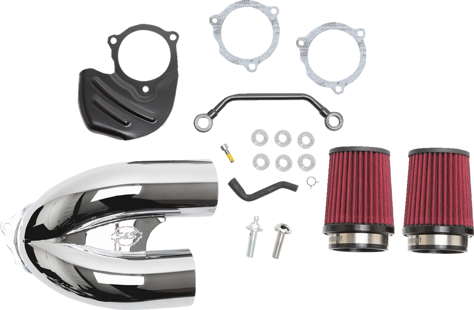 Tuned Induction Air Cleaner Kit - Chrome - Lutzka's Garage