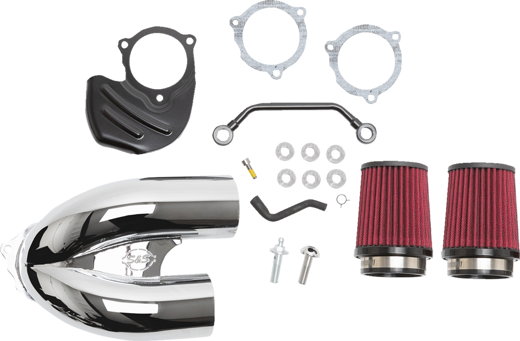 Tuned Induction Air Cleaner Kit - Chrome - Lutzka's Garage