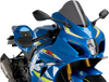 Race Windscreen - 11-1/4" - Dark Smoke - GSX-R - Lutzka's Garage