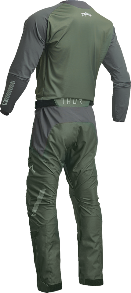 Terrain Jersey - Army/Charcoal - Medium - Lutzka's Garage