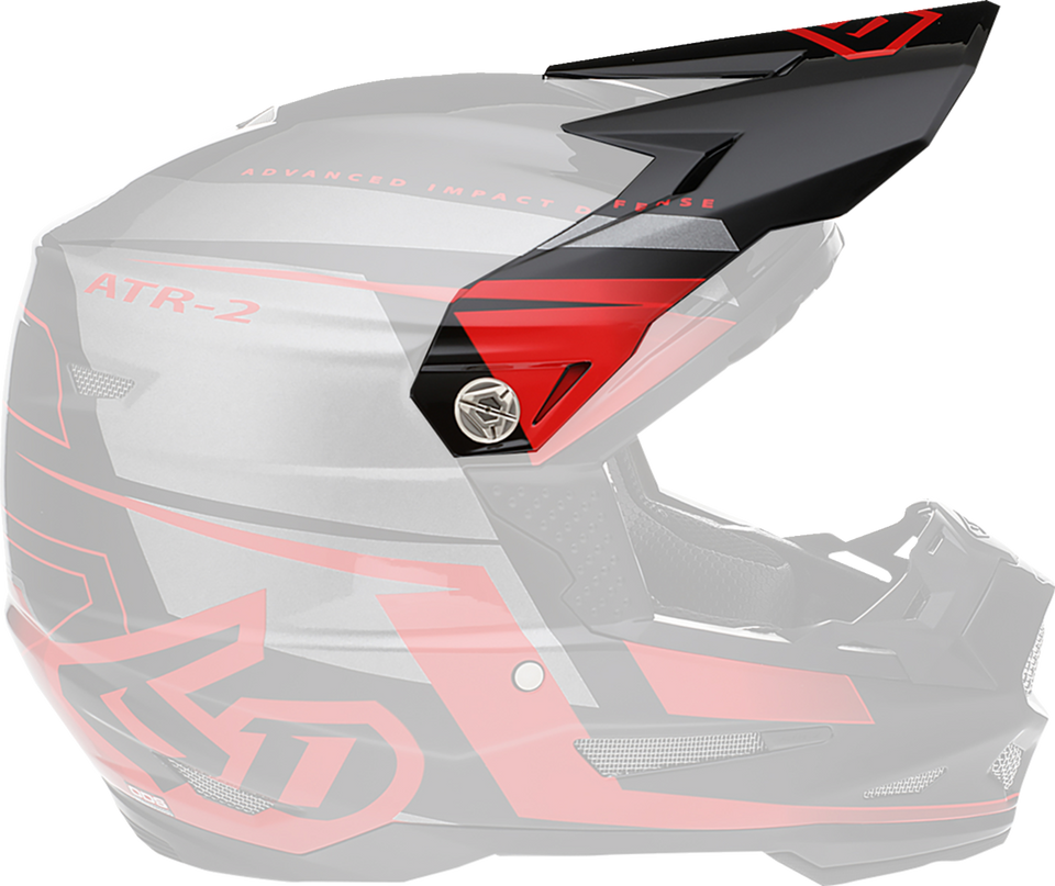 ATR-2 Visor - Mach - Red - Lutzka's Garage