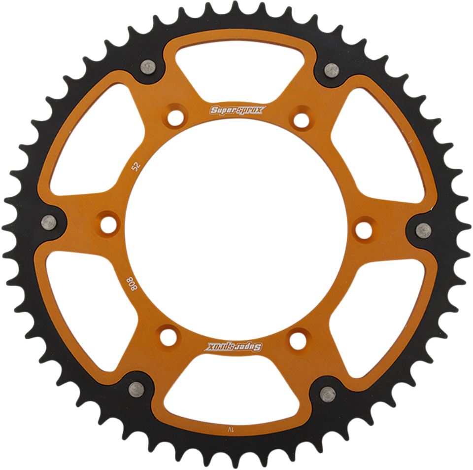 Stealth Rear Sprocket - 52 Tooth - Gold - Kawasaki/Suzuki - Lutzka's Garage