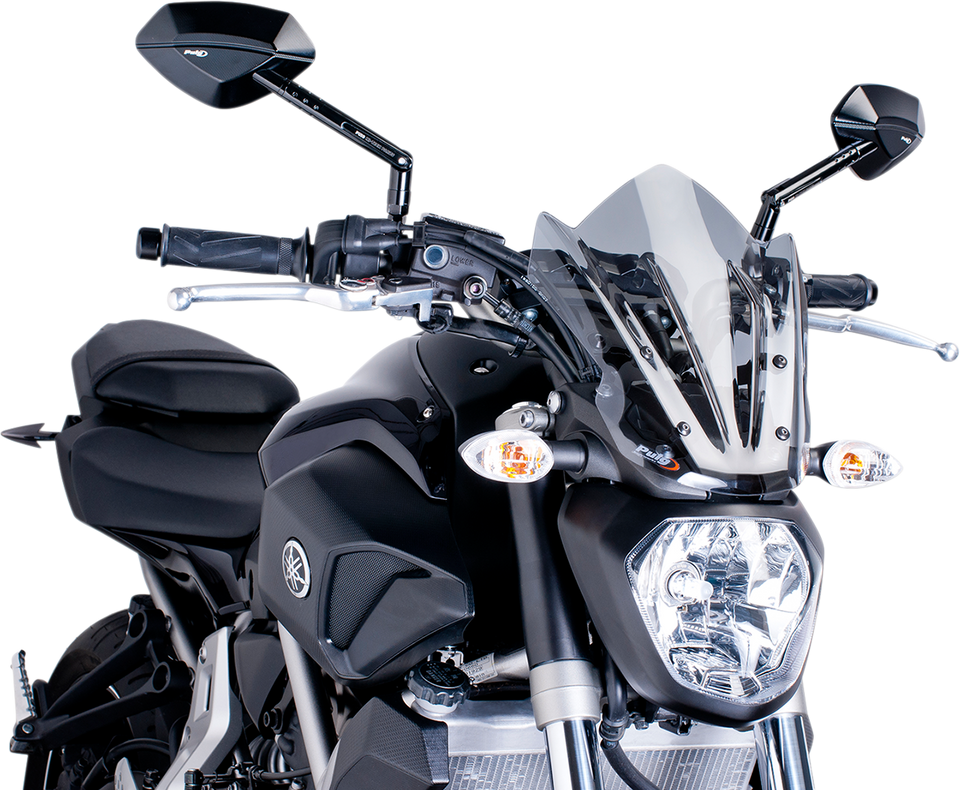 New Generation Windscreen - 11-5/8" - Smoke - MT07