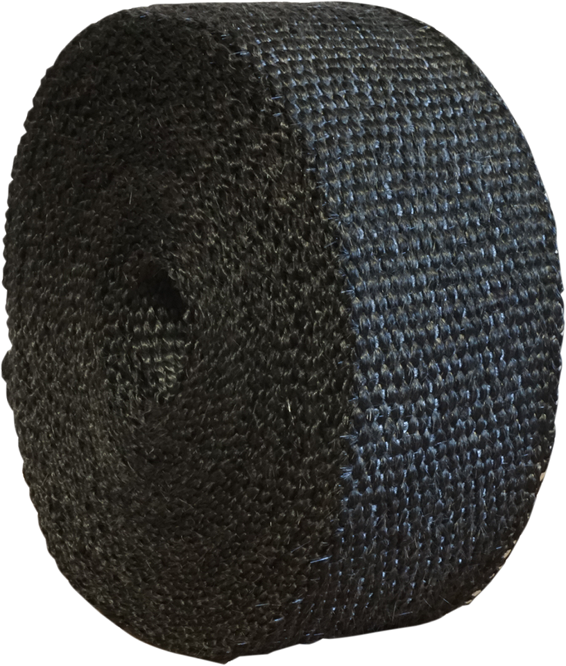 Fiberglass Exhaust Wrap - Black - 2" x 25 - Lutzka's Garage