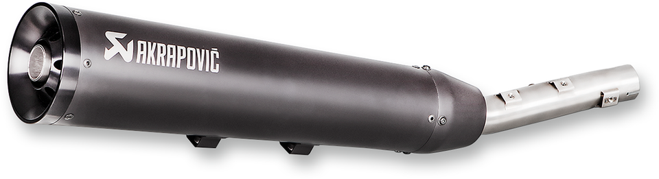 Muffler - Black - Stainless Steel - Lutzka's Garage