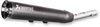 Muffler - Black - Stainless Steel - Lutzka's Garage