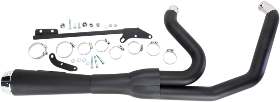 Road Rage Exhaust - Black - Short - 06-17 FXD - Lutzka's Garage
