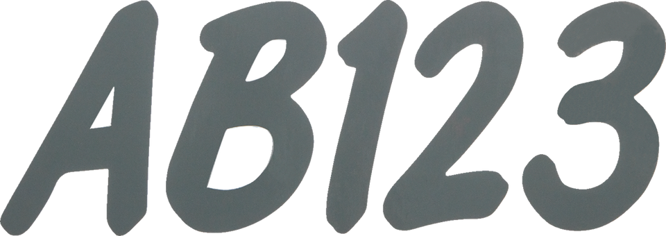 Sticker Kit 400 - Dark Gray - Lutzka's Garage