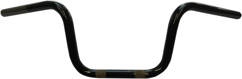 Handlebar - Skinny - 8-Bolt - Black - Lutzka's Garage