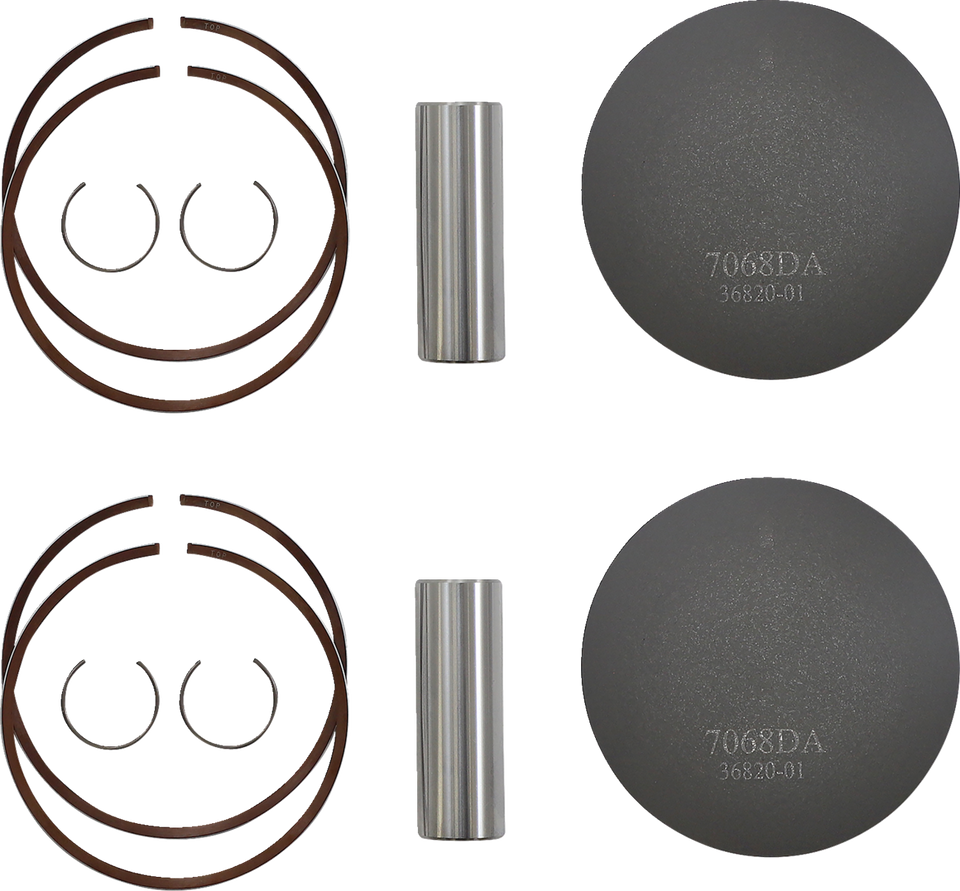 Piston Kit - 81.84 mm - Ski Doo