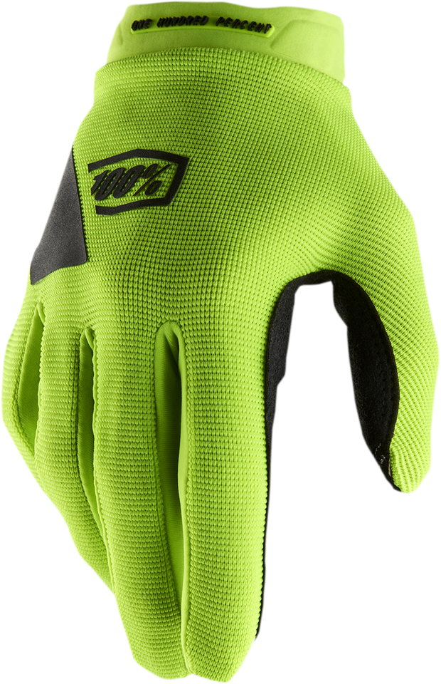 Womens Ridecamp Gloves - Fluo Yellow/Black - Small - Lutzka's Garage
