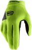 Womens Ridecamp Gloves - Fluo Yellow/Black - Small - Lutzka's Garage
