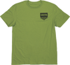 Salute T-Shirt - Olive - Small - Lutzka's Garage