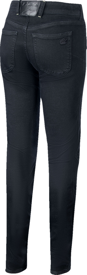Daisy v3 Womens Riding Denim - Rinse Black - 26 - Lutzka's Garage