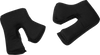 Sector 2 Cheek Pads - Black - XS - Lutzka's Garage