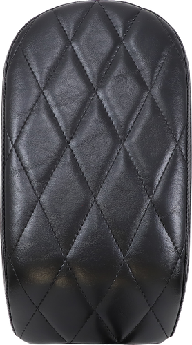Bare Bones Pillion Pad - Diamond - Black - FL/FX 18-23 - Lutzka's Garage