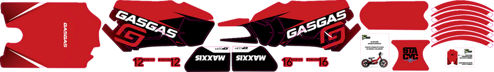 STACYC™ Stability Cycle Graphic Kit - 12" & 16" - GasGas