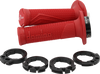 Grips - D100 - D-Lock - Red - Lutzka's Garage