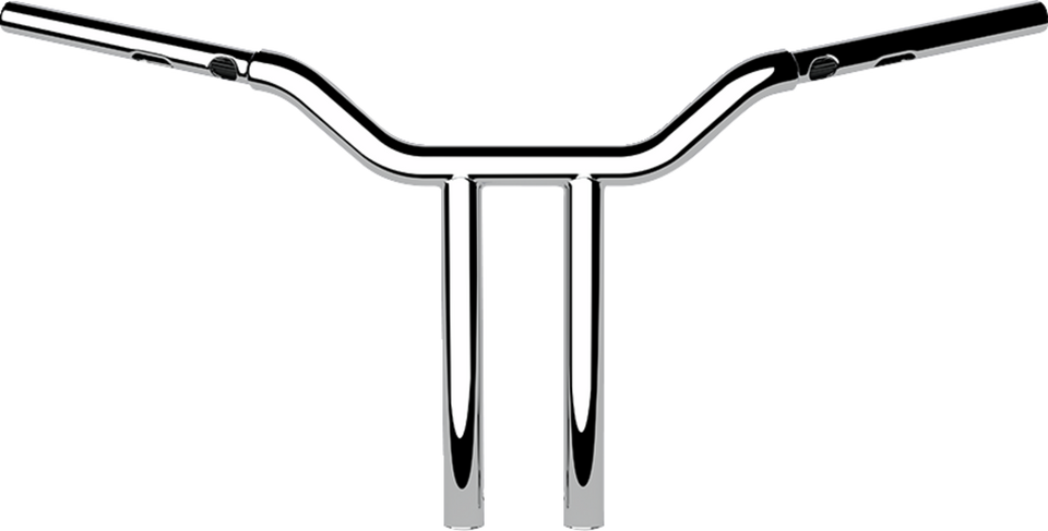 Handlebar - One-Piece Kagefighter - 14" x 1-1/4" - Chrome - Lutzka's Garage