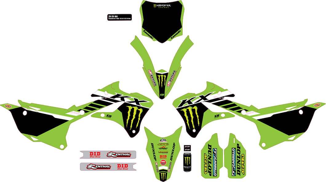 Graphic Kit - 24 Monster Energy
