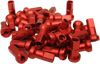 Spoke Nipples - MX1 - Red - 9 Gauge - Set - Lutzka's Garage