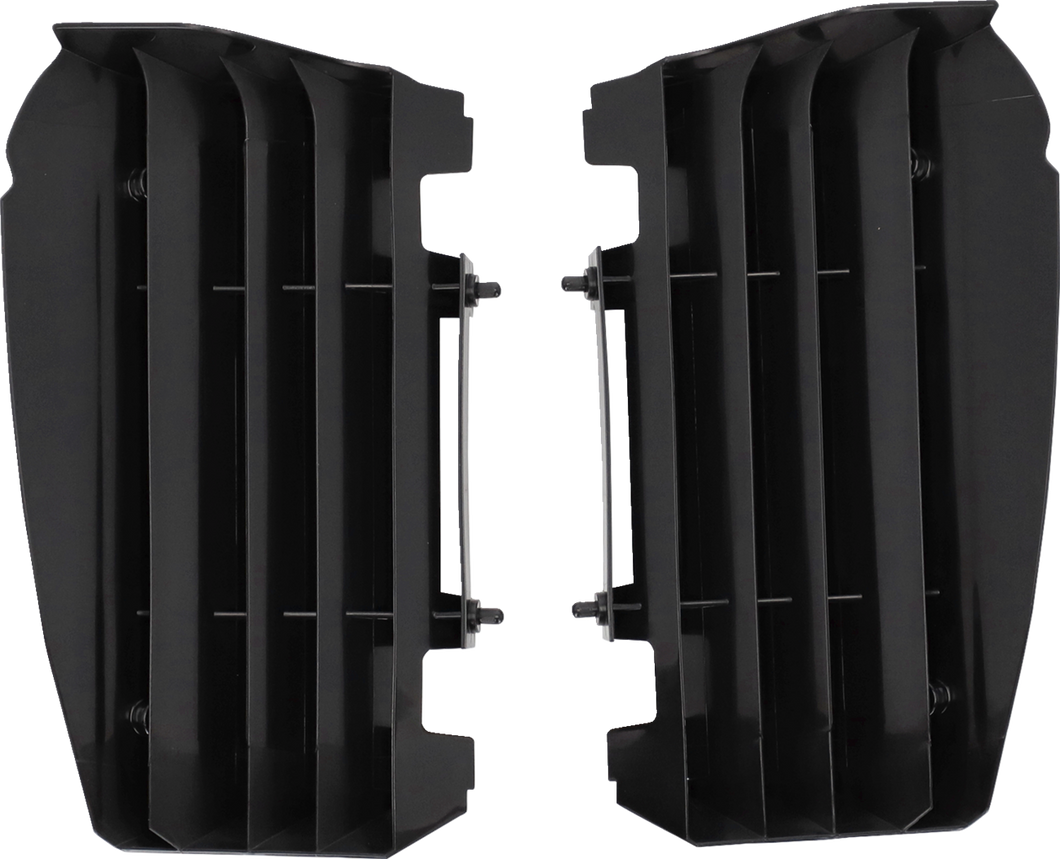 Radiator Louvers - Black - YZ - Lutzka's Garage