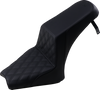 Step-Up Seat - Front Lattice/Rear Smooth - Black - Scout Bobber - Lutzka's Garage