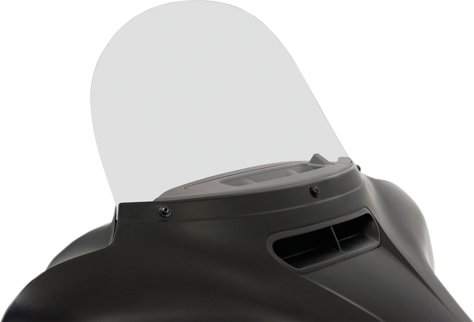 Windshield - 12" - Clear - FLHT/X - Lutzka's Garage