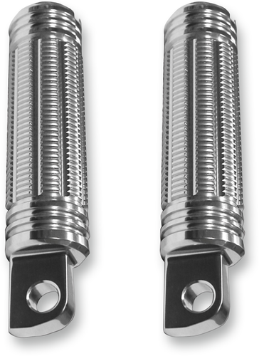 Stash Footpegs - Clear Anodized - Lutzka's Garage