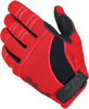 Moto Gloves - Red/Black/White - XS - Lutzka's Garage