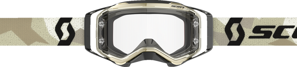 Prospect Sand Light Sensitive Goggles - Camo Beige/Black - Gray Works