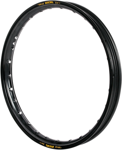 Rim - Takasago - Front - 28 Hole - Black - 17x1.4 - Lutzka's Garage