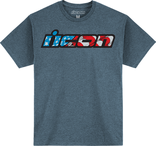 Old Glory™ T-Shirt - Jade Heather Black - Small - Lutzka's Garage