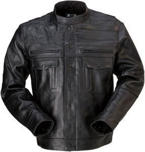 Deagle Leather Jacket - Black - Small - Lutzka's Garage