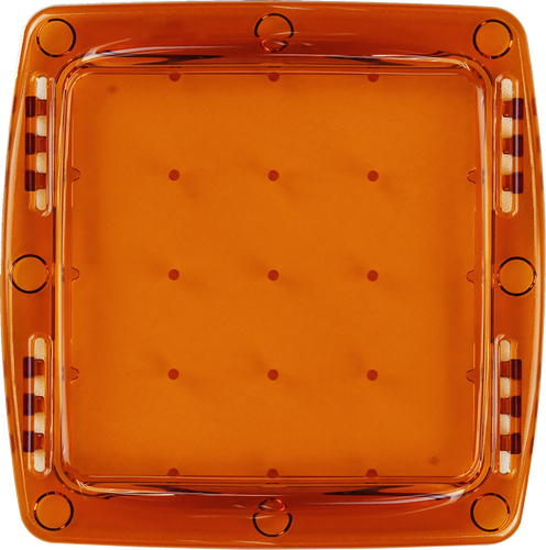 Light Cover - Q Series - Amber - Lutzka's Garage