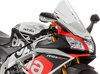 Race Windscreen - 15-1/2" - Clear - RSV4 - Lutzka's Garage