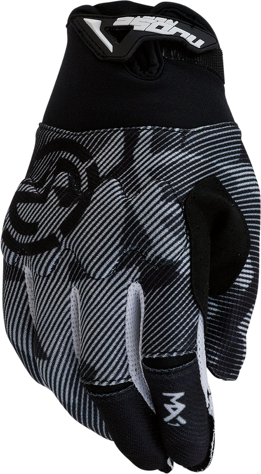 Youth MX1™ Gloves - Black/White - XS - Lutzka's Garage