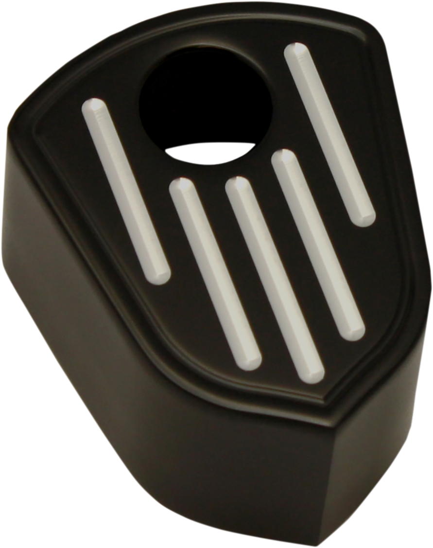 Ignition Cover - Ball Milled - Black - Lutzka's Garage