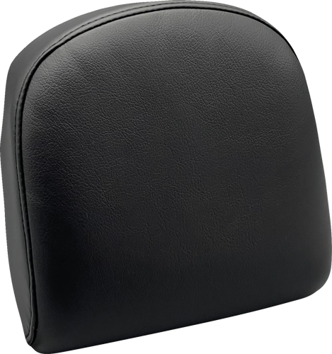 Sissy Bar Pad - Small - Smooth - Dull Black - Lutzka's Garage