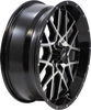 Wheel - Hurricane - Front/Rear - Black Machined - 18x6.5 - 4/137 - 4+2.5 (+10 mm)