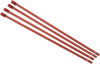 Exhaust Wrap Clamps - Red - 4 Pack - Lutzka's Garage